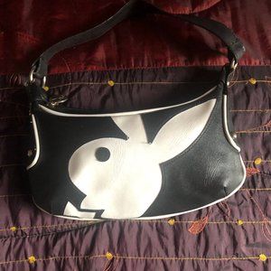 Genuine Playboy pocketbook black with emblem